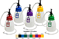 Oil safe Standard Pump 10 Item Colorbar